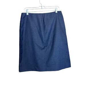 Armani Exchange A/X Vintage Womens Mini‎ Skirt A Line Stretch Black Size 12